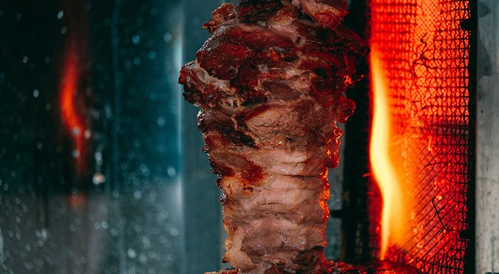 Wie funktioniert ein Dönergrill?